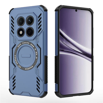 Étui MagSafe pour Xiaomi Poco M8 Pro / Redmi Note 15 Pro+ 5G, Techsuit, ArmorMag, Bleu