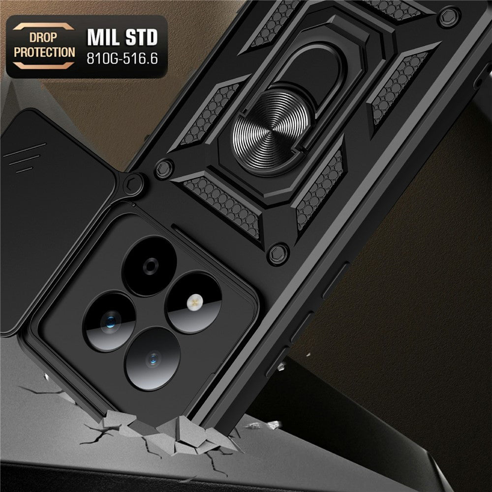 Étui pour Xiaomi Poco M8 Pro / Redmi Note 15 Pro+ 5G, Techsuit, CamShield, Rose Doré