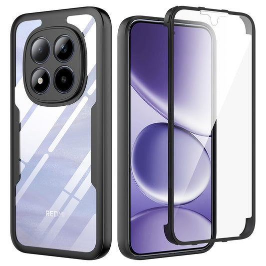 Hülle für Xiaomi Poco M8 Pro / Redmi Note 15 Pro+ 5G, Techsuit, ColorVerse 360, Schwarz