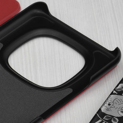 Étui pour Xiaomi Poco M8 Pro / Redmi Note 15 Pro+ 5G, Techsuit, eFold, Rouge