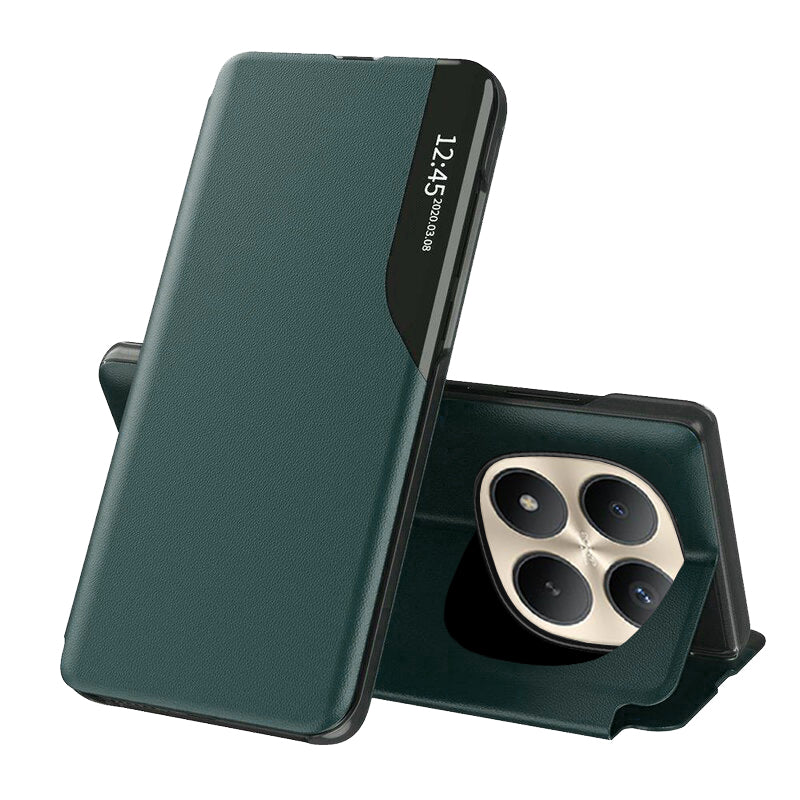 Étui pour Xiaomi Poco M8 Pro / Redmi Note 15 Pro+ 5G, Techsuit, eFold, Vert Foncé