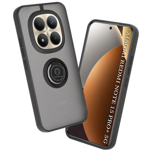 Hülle für Xiaomi Poco M8 Pro / Redmi Note 15 Pro+ 5G, Techsuit, Glinth, Schwarz