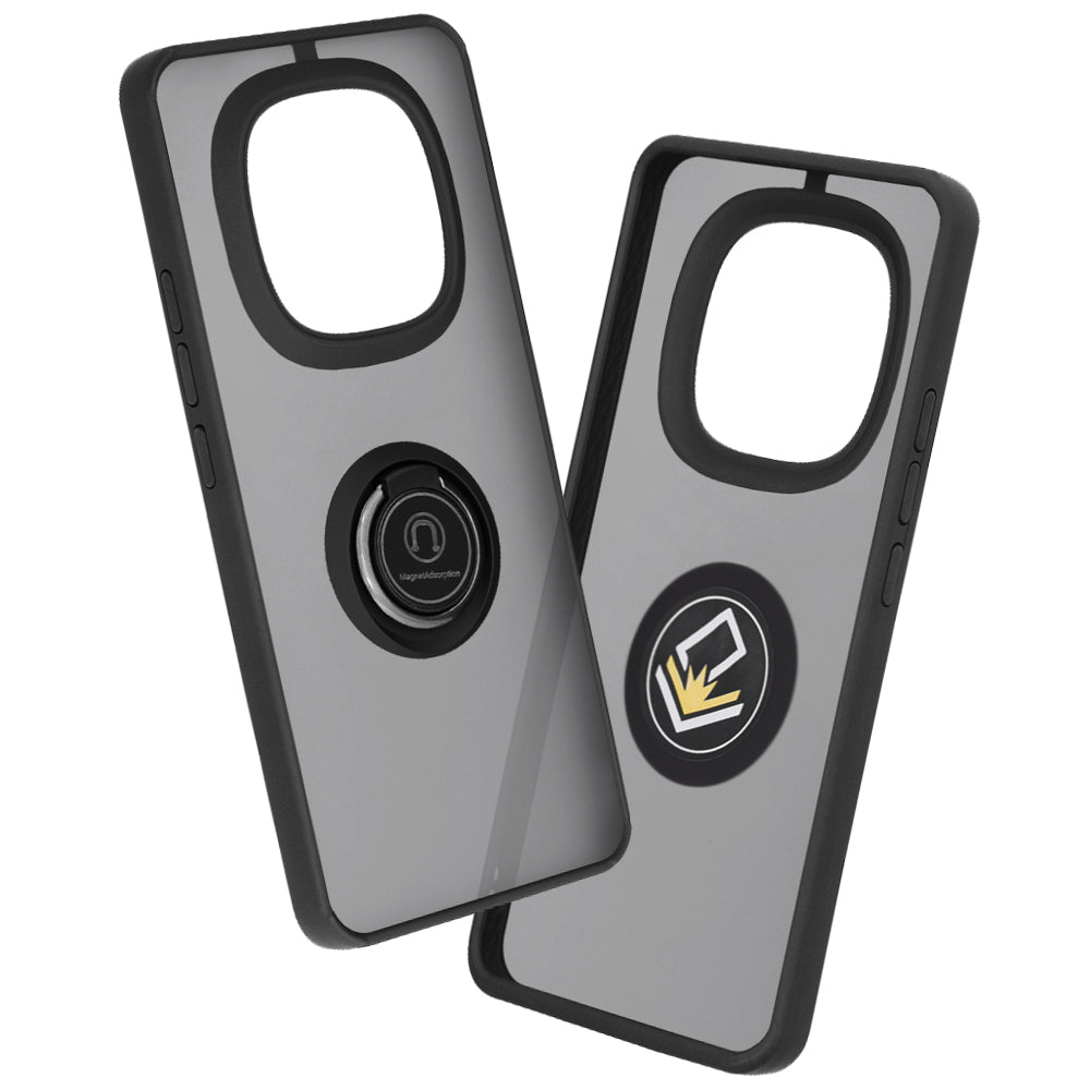 Hülle für Xiaomi Poco M8 / Redmi Note 15 5G / Note 15 4G, Techsuit, Glinth, Schwarz