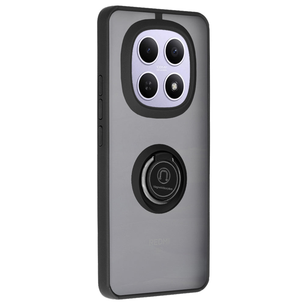 Hülle für Xiaomi Poco M8 / Redmi Note 15 5G / Note 15 4G, Techsuit, Glinth, Schwarz