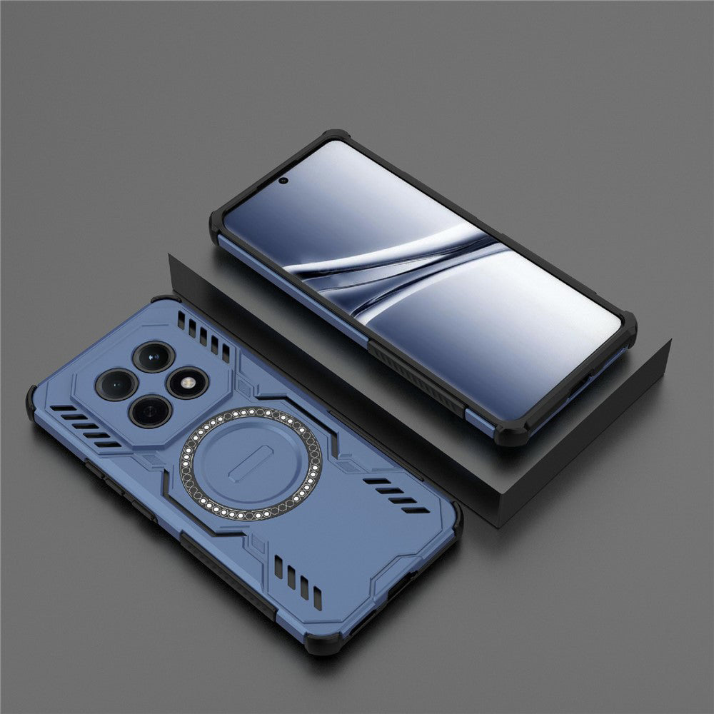 Étui MagSafe pour Xiaomi Poco M8 / Redmi Note 15 5G, Techsuit, ArmorMag, Bleu