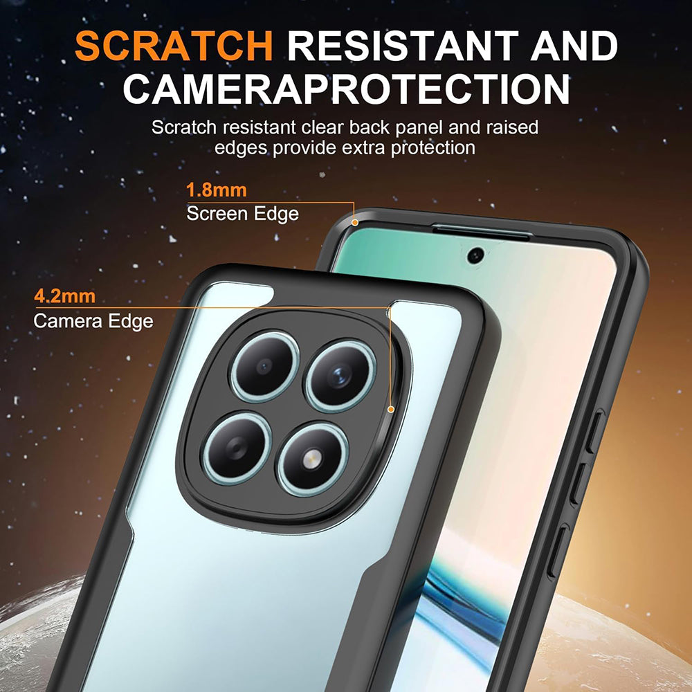 Hülle für Xiaomi Poco M8 / Redmi Note 15 5G, Techsuit, ColorVerse 360, Schwarz