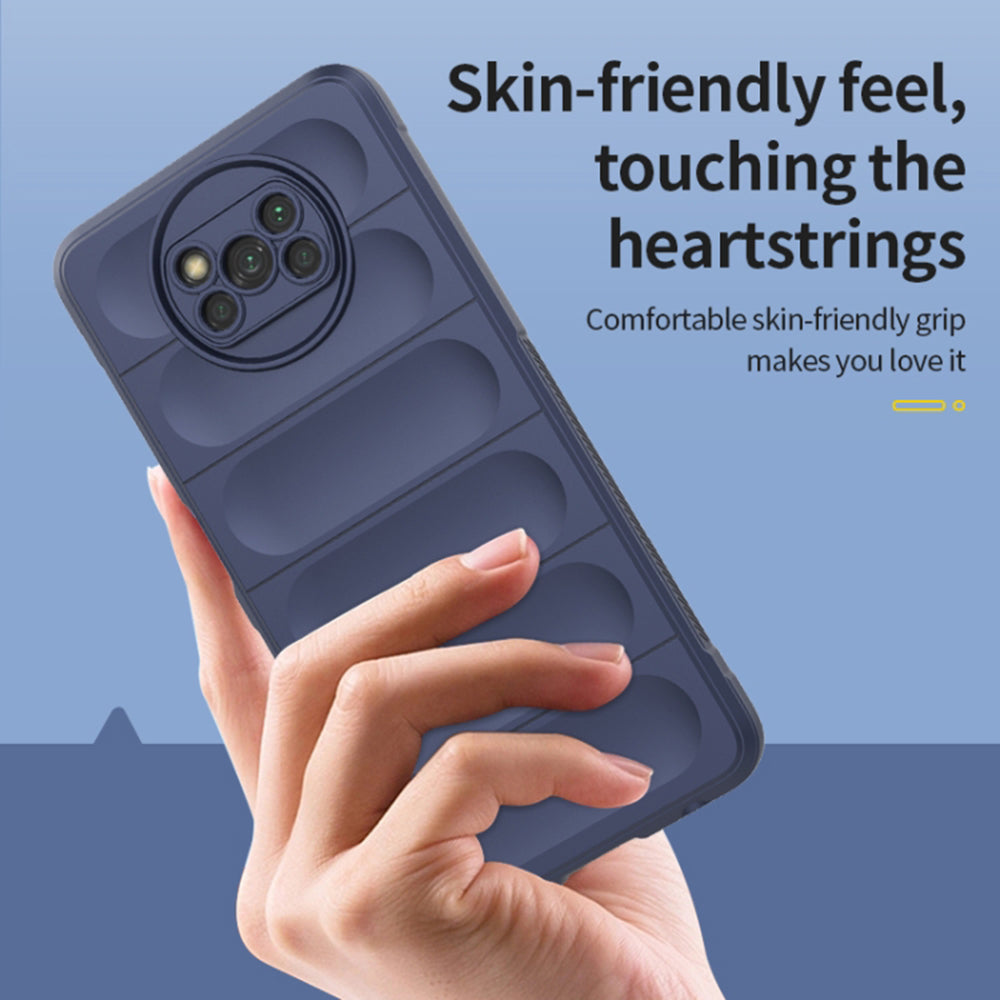 Hülle für Xiaomi Poco X3 Pro / X3 NFC / X3, Techsuit, Magic Shield, Schwarz
