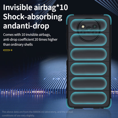 Hülle für Xiaomi Poco X3 Pro / X3 NFC / X3, Techsuit, Magic Shield, Schwarz