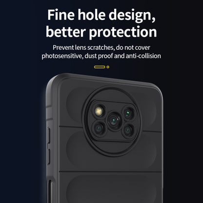 Hülle für Xiaomi Poco X3 Pro / X3 NFC / X3, Techsuit, Magic Shield, Schwarz