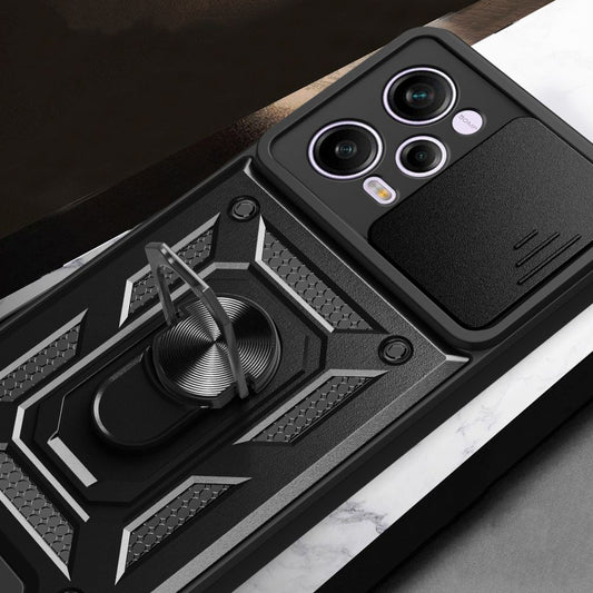 Case for Xiaomi Poco X5 Pro / Redmi Note 12 Pro 5G, Techsuit, CamShield, Black