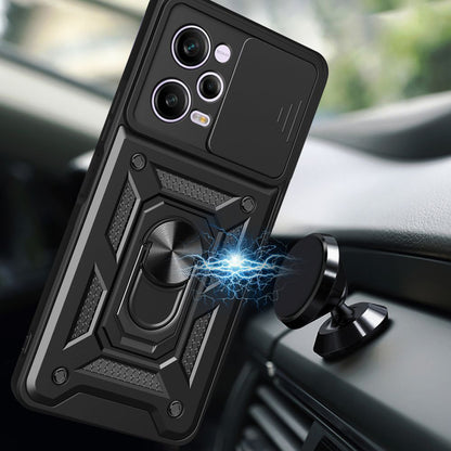 Case for Xiaomi Poco X5 Pro / Redmi Note 12 Pro 5G, Techsuit, CamShield, Black