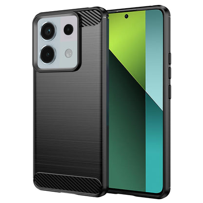 Case for Xiaomi Poco X6 / Note 13 Pro 5G, Techsuit, Carbon, Black