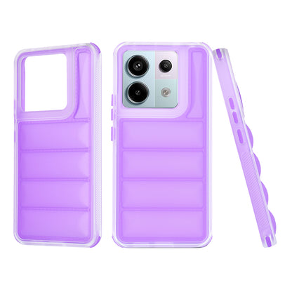 Case for Xiaomi Poco X6 / Note 13 Pro 5G, Techsuit, Wave Shield, Purple