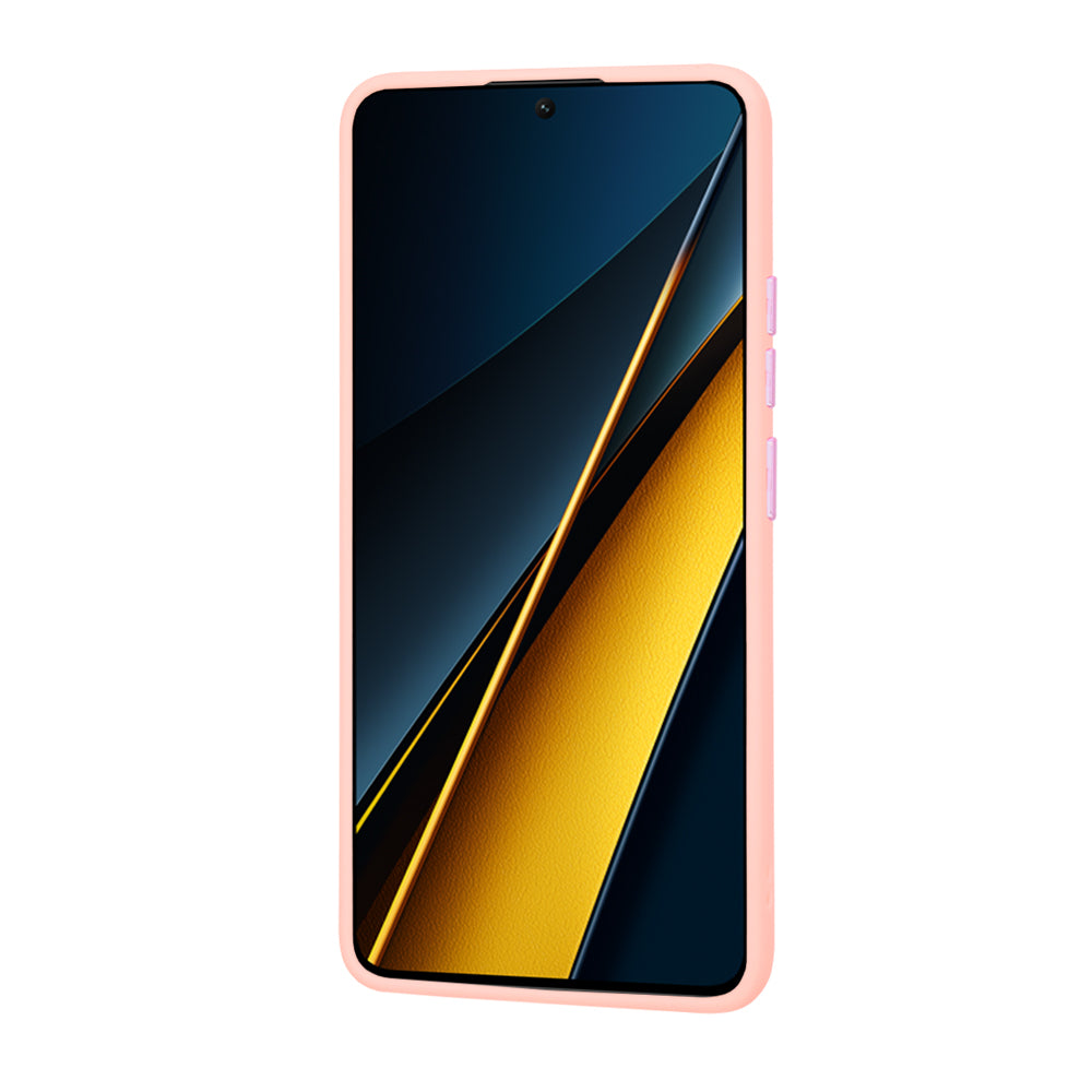 Coque pour Xiaomi Poco X6 Pro, Techsuit, HaloFrost, Rose