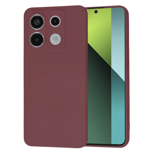 Hülle für Xiaomi Poco X6 / Redmi Note 13 Pro 5G, Techsuit, SoftFlex, Kirschrot