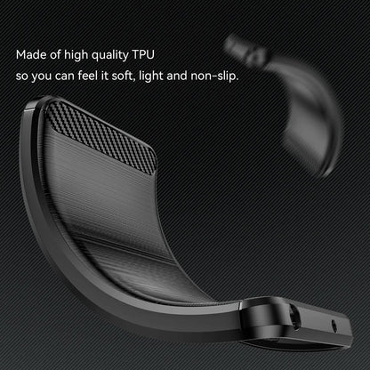 Coque pour Xiaomi Poco X7 / Note 14 Pro 5G, Techsuit, Carbone, Noire