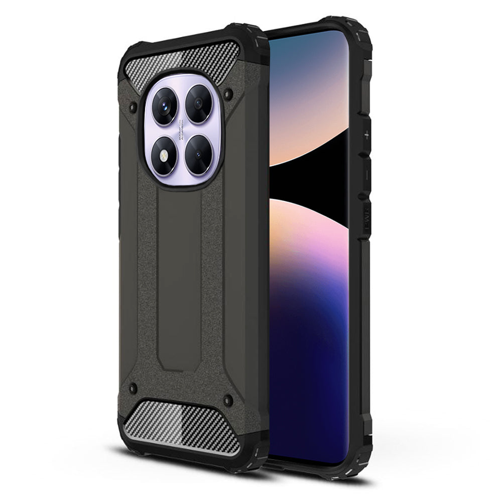 Coque pour Xiaomi Poco X7 / Note 14 Pro 5G, Techsuit, Hybrid Armor, Noire