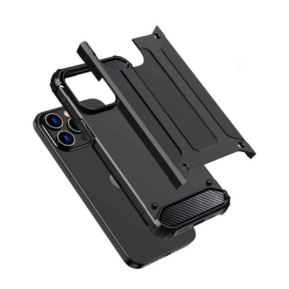 Coque pour Xiaomi Poco X7 / Note 14 Pro 5G, Techsuit, Hybrid Armor, Noire