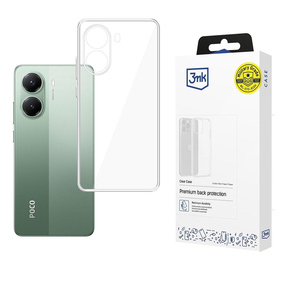 Coque pour Xiaomi Poco X7 Pro, 3MK, Claire, Transparente