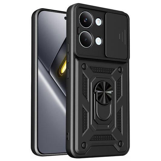Hülle für Xiaomi Poco X8 Pro Max, Techsuit, CamShield, Schwarz