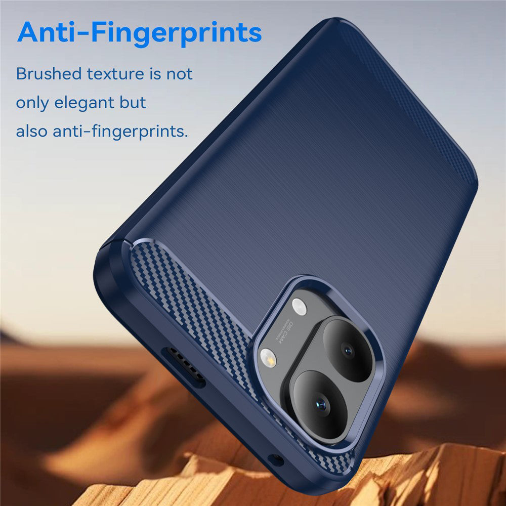 Case for Xiaomi Poco X8 Pro Max, Techsuit, Carbon, Blue