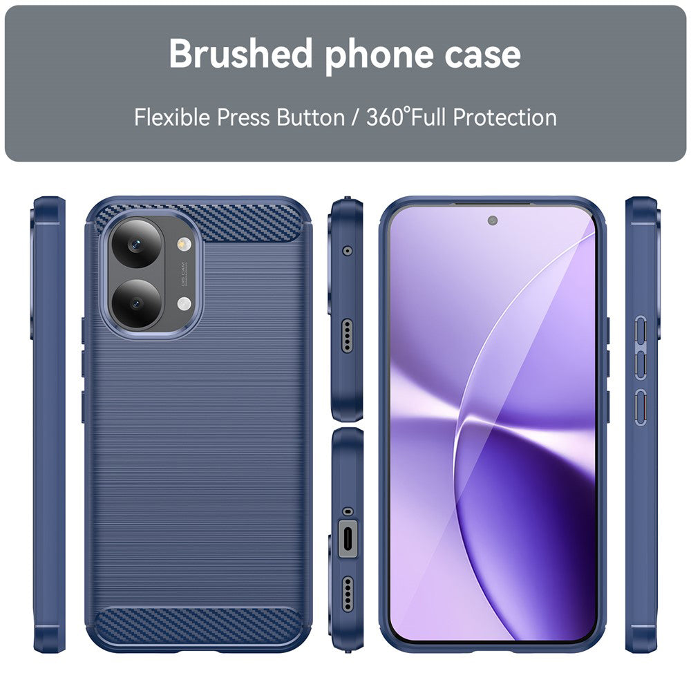 Case for Xiaomi Poco X8 Pro Max, Techsuit, Carbon, Blue