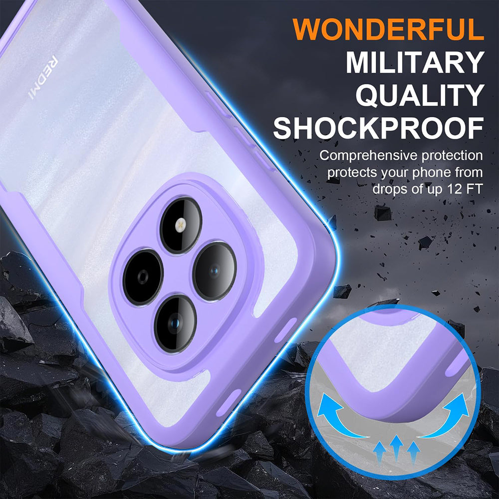 Coque pour Xiaomi Poco X8 Pro Max, Techsuit, ColorVerse 360, Violet
