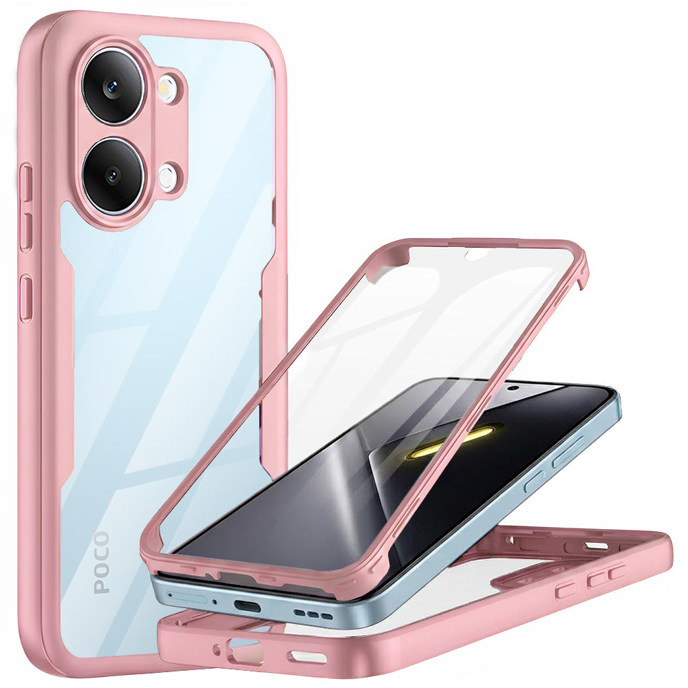 Coque pour Xiaomi Poco X8 Pro Max, Techsuit, ColorVerse 360, Rose