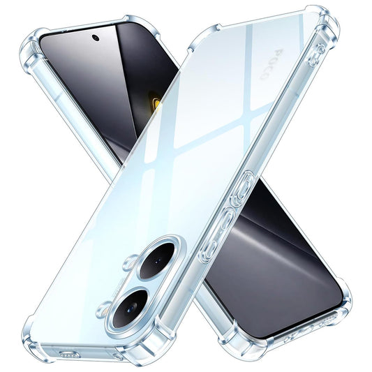Étui pour Xiaomi Poco X8 Pro Max, Techsuit, Shockproof Clear, Transparent