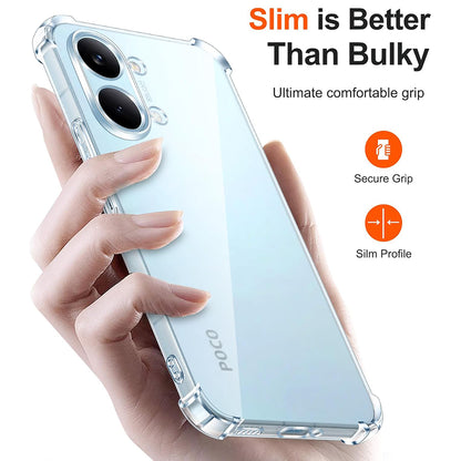 Hülle für Xiaomi Poco X8 Pro Max, Techsuit, Shockproof Clear, Transparent
