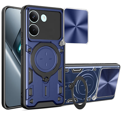 Étui pour Xiaomi Poco X8 Pro, Techsuit, CamGuard Pro, Bleu