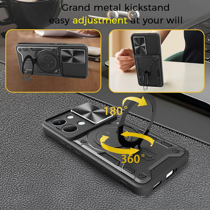 Étui pour Xiaomi Poco X8 Pro, Techsuit, CamGuard Pro, Bleu