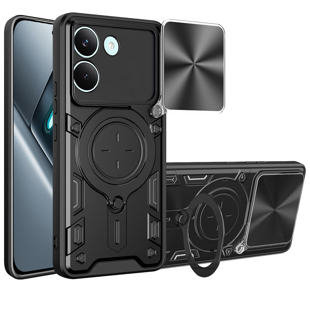 Étui pour Xiaomi Poco X8 Pro, Techsuit, CamGuard Pro, Noir