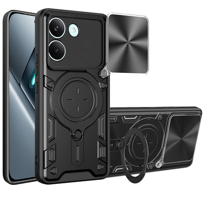 Étui pour Xiaomi Poco X8 Pro, Techsuit, CamGuard Pro, Noir