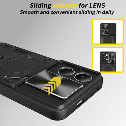 Étui pour Xiaomi Poco X8 Pro, Techsuit, CamGuard Pro, Noir