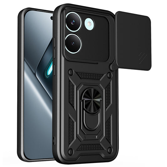 Hülle für Xiaomi Poco X8 Pro, Techsuit, CamShield, Schwarz