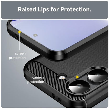 Coque pour Xiaomi Poco X8 Pro, Techsuit, Carbone, Bleue