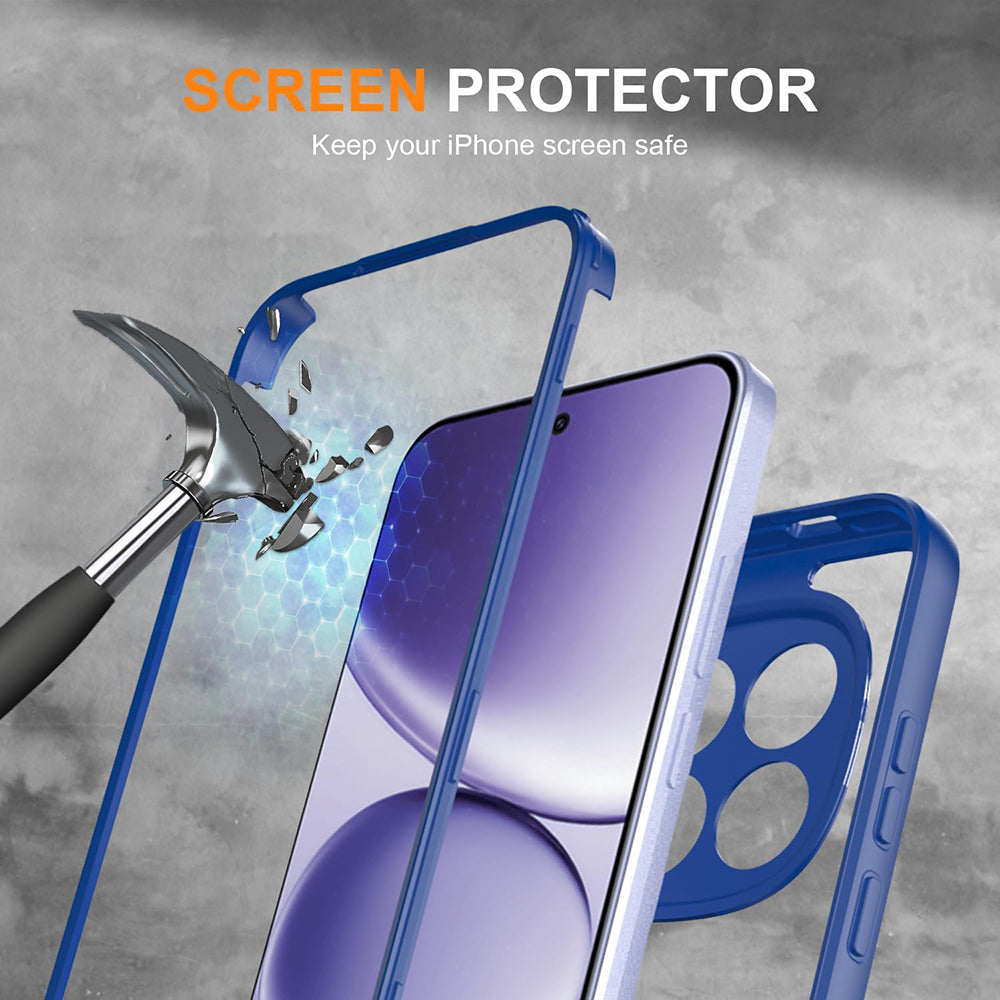Case for Xiaomi Poco X8 Pro, Techsuit, ColorVerse 360, Blue