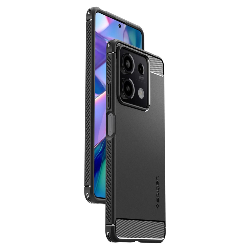 Case for Xiaomi Redmi Note 13 5G, Spigen, Rugged Armor, Black ACS07665
