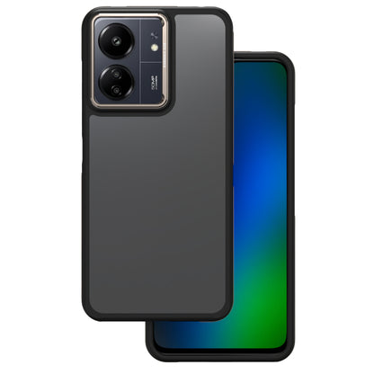 Coque pour Xiaomi Poco M6 / Redmi 13C 5G, OEM, Crystal Black, Gris