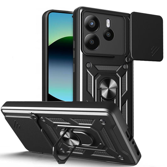 Case for Xiaomi Redmi Note 14 5G, Tech-Protect, CamShield Pro, Black