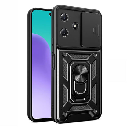 Hülle für Xiaomi Redmi 12 5G, Techsuit, CamShield, Schwarz