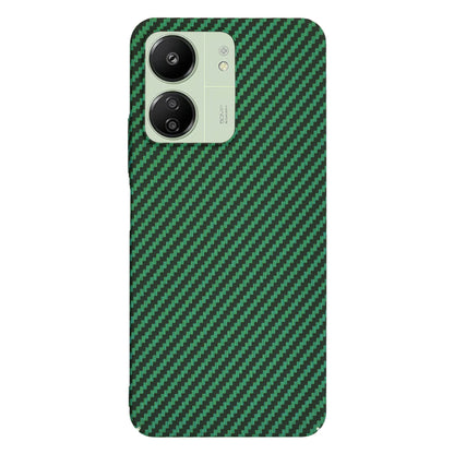 Coque pour Xiaomi Redmi 13C 5G / 13C / Poco C65, Techsuit, Carbonite FiberShell, Vert