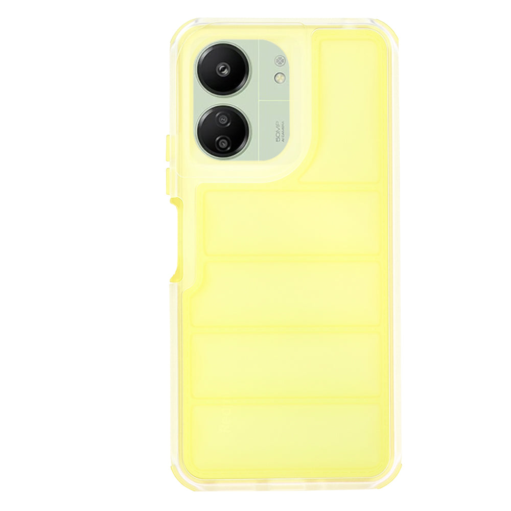 Coque pour Xiaomi Redmi 13C 5G / 13C / Poco C65, Techsuit, Wave Shield, Jaune
