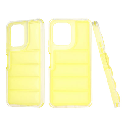 Coque pour Xiaomi Redmi 13C 5G / 13C / Poco C65, Techsuit, Wave Shield, Jaune