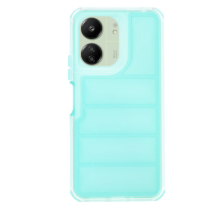 Coque pour Xiaomi Redmi 13C 5G / 13C / Poco C65, Techsuit, Wave Shield, Turquoise