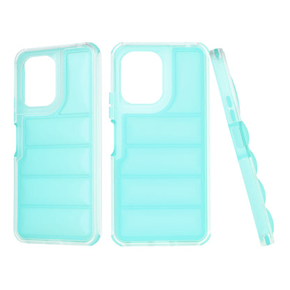 Coque pour Xiaomi Redmi 13C 5G / 13C / Poco C65, Techsuit, Wave Shield, Turquoise
