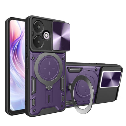 Hülle für Xiaomi Redmi 13C 5G, Techsuit, CamGuard Pro, Lila