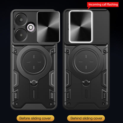 Hülle für Xiaomi Redmi 13C 5G, Techsuit, CamGuard Pro, Lila
