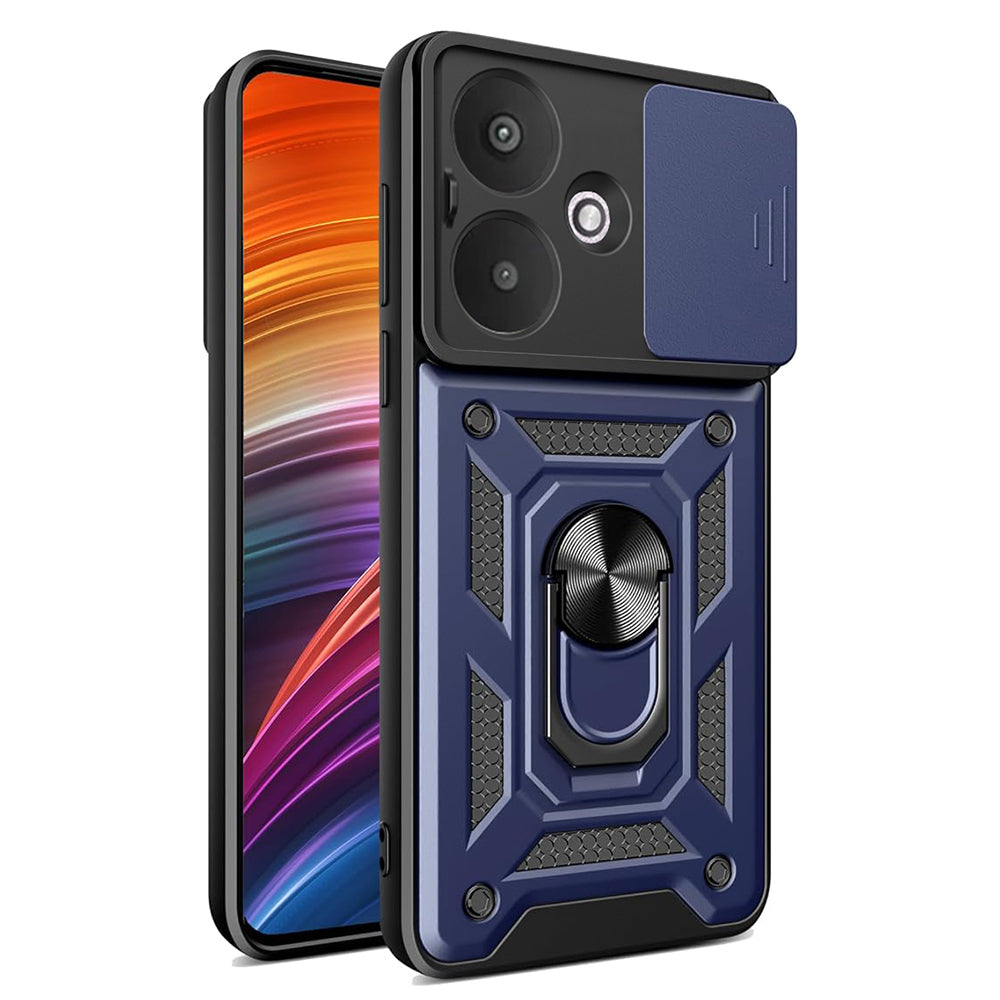 Hülle für Xiaomi Redmi 13C 5G, Techsuit, CamShield, Blau